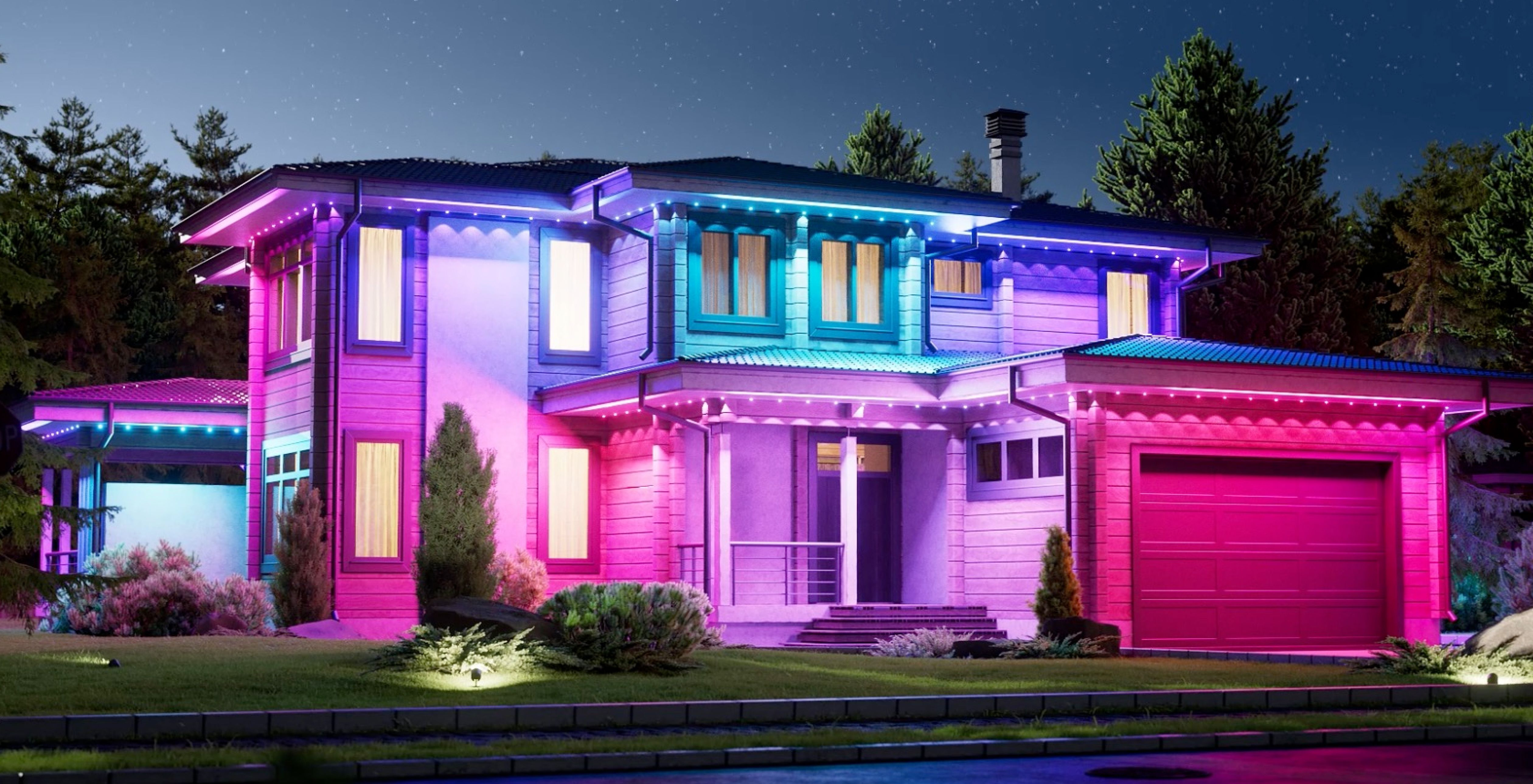 Hogar inteligente con iluminacion automatizada